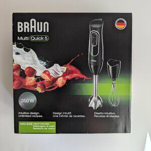 Braun MQ505 Multiquick 5 - Black, New in Box